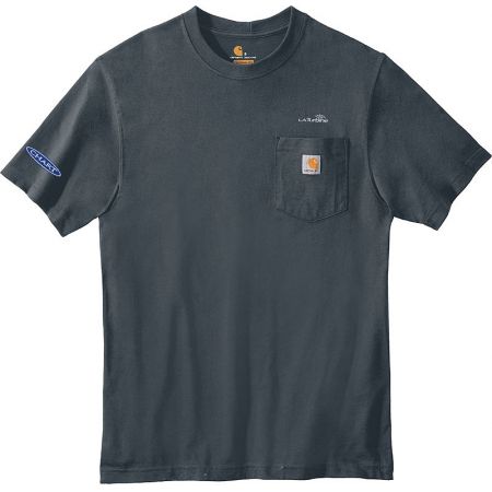 20-CTK87, Small, Bluestone, Right Sleeve, Chart_blue, Left Chest, LA Turbine. 20-CTK87, Small, Bluestone, Right Sleeve, Chart_blue, Left Chest, LA Turbine.
